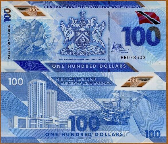 Trinidad y Tobago 2019 | 100 Dólar P-65 Estado: UNC